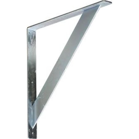 DWELLINGDESIGNS 2 in. W x 20 in. D x 20 in. H Traditional Bracket, Stainless Steel DW68967